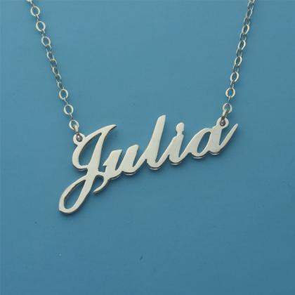 Carrie Name Necklace, Personalized Necklace For..